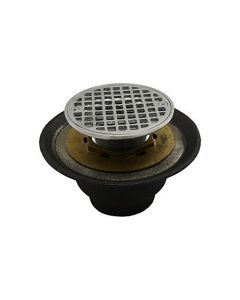 Jones Stephens D61201 Corp - 2 Ips Ci Shower Drain W/Cp Str
