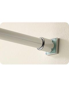 Valsan 09706CR Universal Solid Brass Wall Mounted Shower Rod Finish: Chrome