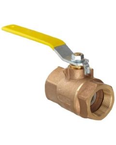 Conbraco Bronze Ball Valve, Lever Handle, 2" NPT Female