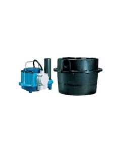 Little Giant 506065 WRSC-6 Compact Drainosaur Tank and Pump Combination System