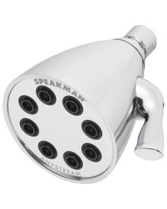 Speakman S-2251 Icon™ 2.5 GPM Single Wall Mount Fixed Adjustable Shower Head in Polished Chrome