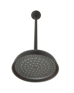 Kingston Brass K225K25 Designer Trimscape Victorian 10 Inch Showerhead With 17 Inch Ceiling Support, Oil Rubbed Bronze