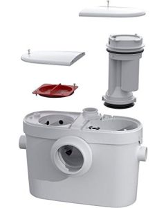 Saniflo 081 Saniaccess2 is used to create an additional half bathroom