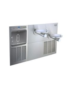 Elkay EZWS-SFGRN28K EZH2O 8GPH Wall Mount Bi-Level SwirlFlo Drinking Fountain wi, N/A