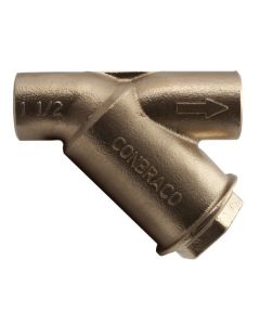 Conbraco 59-306-02 Bronze Y-Strainer, 20 Mesh, 1 1/4" Solder