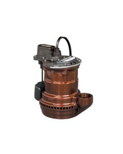 Liberty Pumps 247 VMF 1/4-Horse Power 1-1/2-Inch Discharge 240-Series Cast Iron Automatic Submersible Sump Pump with VMF Switch