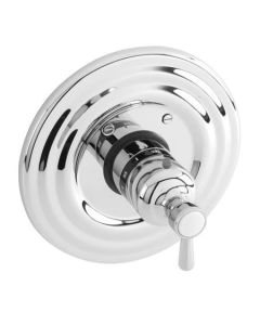 Newport Brass 3-1664TR/15 Astaire Single Handle Round Thermostatic Valve Trim with Polished Nickel (Rough Sold Separately)