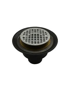 Jones Stephens D61202 Corp - 2 Nh Ci Shower Drain W/Cp Str
