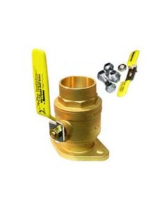Webstone 50407HV 2-Inch High Velocity SWT Isolator Uni-Flange Ball Valve