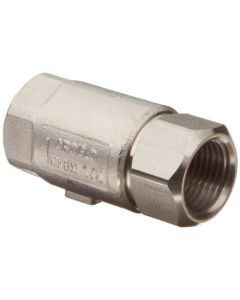 Conbraco 6210401 Stainless Steel Spring Check Valve, w/ Ball Cone, 3/4" NPT Female
