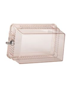 LuxPRO BB3001 - LARGE Lux Products BB3001-004 Large Locking Thermostat Guard, Clear