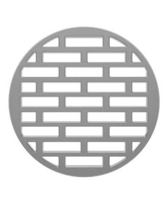 Newport Brass 243-406/26 4" Round Shower Drain - 243-406 - POLISHED CHROME - Tub & Shower