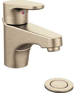 Cleveland Faucet Group 46100BN CLEVELAND FAUCET GROUP 2478715 1.5 gpm Edgestone Bathroom Faucet with 50/50 Waste Assembly, Brushed Nickel