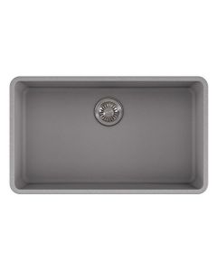 Franke KBG11031SHG Kubus Granite Undermount Sink, large ; Shadow Grey