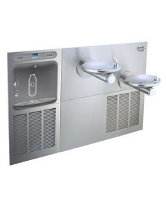 Elkay LZWS-SFGRN28K EZH20 Filtered InWall Bottle Station w/Bi-Level Swirlflo