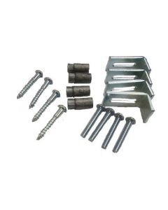 Barclay SINK CLIPS Set of Clips for Undercounter Sinks in White