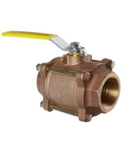 Conbraco 82LF10801 Bronze Ball Valve, Lever Handle, 2" NPT Female