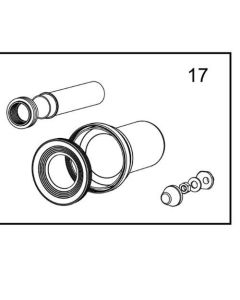 Toto THU334#01 Toilet Connection Assembly Parts for WT151M/152M