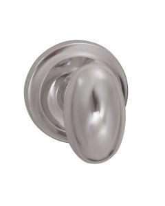 Omnia 432/00.PD2 Traditions Tubular Passage Dummy KnobSet with 2-5/8" Round Rose in Polished Chrome