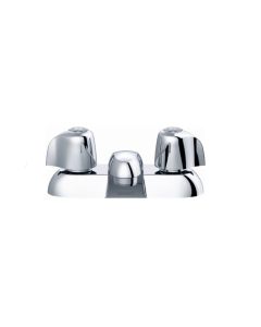 Gerber G0043411 Classics™ Two Handle Centerset Bathroom Faucet with Metal Handles and Chain Stay in Chrome