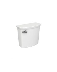 American Standard 4385A107.020 Glenwall VorMax 1.28 GPF/4.8 LPF Left-Hand Trip Lever EverClean Tank in White