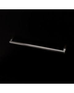 Lacava 4401-44 Quadro Wall-Mount Towel Bar Made of Stainless Steel in Matte Black