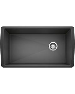 Blanco 441768 Diamond Super Single Bowl Undermount Kitchen Sink in Anthracite