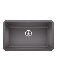 Blanco 442530 Precis 30" Single Bowl Undermount Kitchen Sink in Cinder