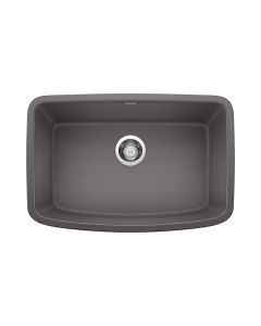 Blanco 442548 Valea 27" Single Bowl Undermount Kitchen Sink in Cinder