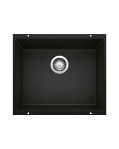 Blanco 442933 Precis 21" Single Bowl Undermount Kitchen Sink in Coal Black