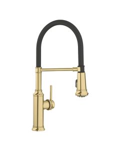 Blanco 442982 Empressa Semi-Pro Kitchen Faucet 1.5 GPM in Satin Gold