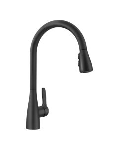 Blanco 443027 Atura Pull-Down Kitchen Faucet 1.5 GPM in Matte Black