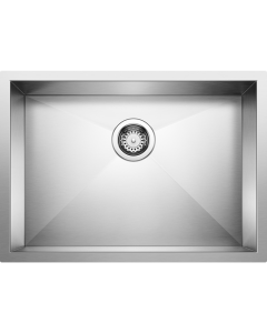 Blanco 443051 Quatrus 25" L x 18" W x 9" D Undermount Single Basin Kitchen Sink in Stainless Steel