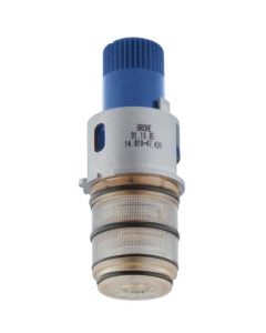 Grohe 47439000 3 125" Thermostatic Compact Cartridge in Brass