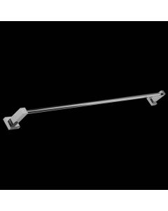 Lacava 4902L-CR Kubista Wall-mount 32 1/2"W towel bar made of chrome plated brass. in Polished Chrome