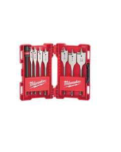 Milwaukee 49-22-0175 8-Piece 6inch Universal Flat Boring Bit Set