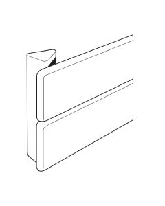 Myson 4H11210 4 Tube H11 Baseboard with Fins 82-5/8" L X 12" H