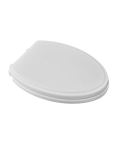 DXV 5020A15G.415 Traditional Elongated Closed Front Toilet Seat in Canvas White