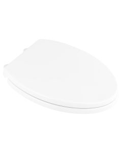 DXV 5024A15G.415 Transitional Elongated Closed Front Toilet Seat in Canvas White