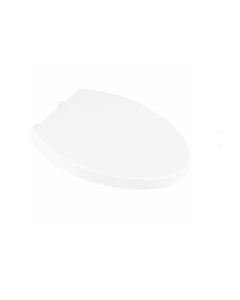 DXV 5025A15G.415 Contemporary Elongated Closed-Front Toilet Seat with Slow Close in Canvas White