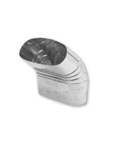 Gray Metal 5-503-0 5" Vertical Oval Angle
