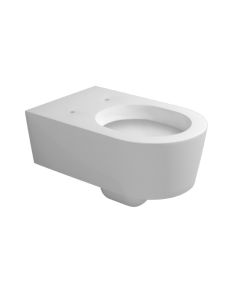 Flaminia 5051/WC-W Link Wall Hung WC Toilet Bowl in White (Wrapping Seat Sold Separately)