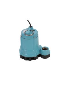Little Giant 509208 9EN-CIM 4/10 Horse power, 80 GPM Manual Submersible Sump Effluent Pump, 30' Power Cord