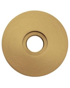 Baldwin 5146.060 5146 Pair of Estate Rosettes for Privacy Functions, Satin Brass and Brown