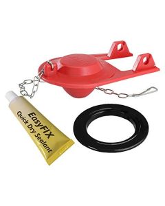 Korky 2003BP EasyFix Toilet Flush Valve and Flapper Repair Kit, 2-Inch