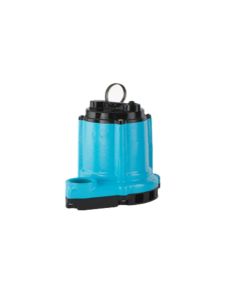 Little Giant 511571 10ENH 1/2 Horse Power, 115 Voltage Manual Submersible High Head Effluent Pump with 20' Power Cord