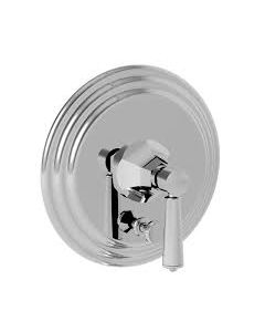 Newport Brass 5-1202BP/20 Balanced Pressure Tub & Shower Diverter Plate With Handle Stainless Steel - Pvd Metropole