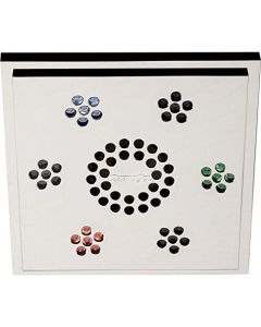 ThermaSol SLSM-PC Serenity Light and Music System Modern, Polished Chrome