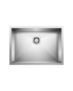 Blanco 515819 Precision 16" R0 Single Bowl Undermount Kitchen Sink in Satin Polished