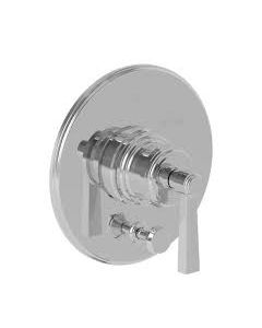Newport Brass 5-1622BP/26 Balanced Pressure Tub & Shower Diverter Plate With Handle Polished Chrome Miro